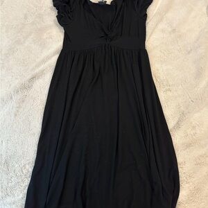 Max Edition black dress size large waist 30” length 37”